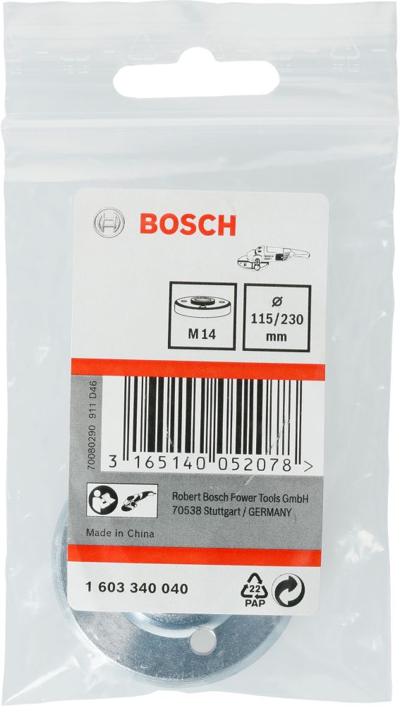 Bosch PRO Spannmutter für Winkelschleifer Produktbild img2 L
