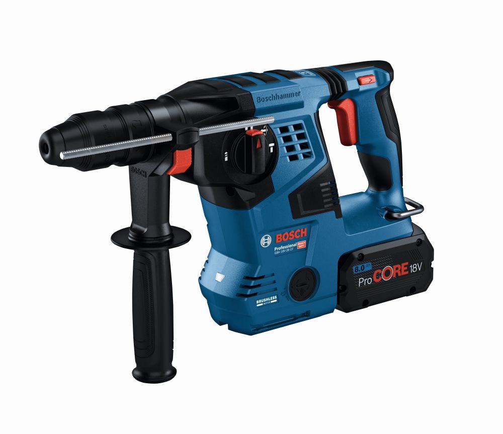 Bosch PRO Akku-Bohrhammer mit SDS plus GBH 18V-28 CF in L-BOXX Produktbild img2 L