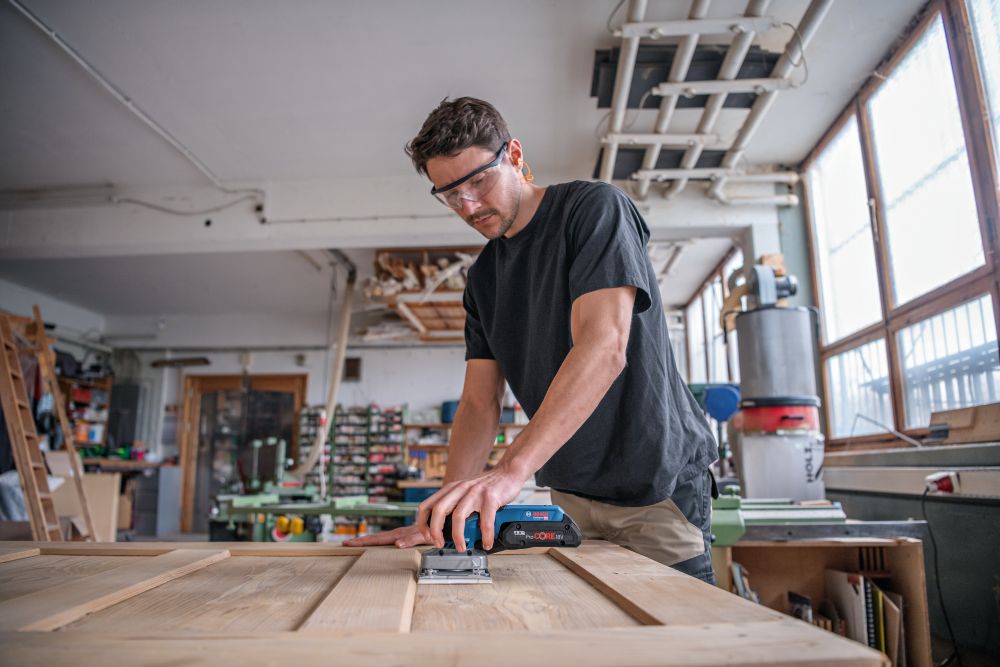 Bosch PRO Akku-Schwingschleifer GSS 18V-13 in L-BOXX Produktbild img7 L