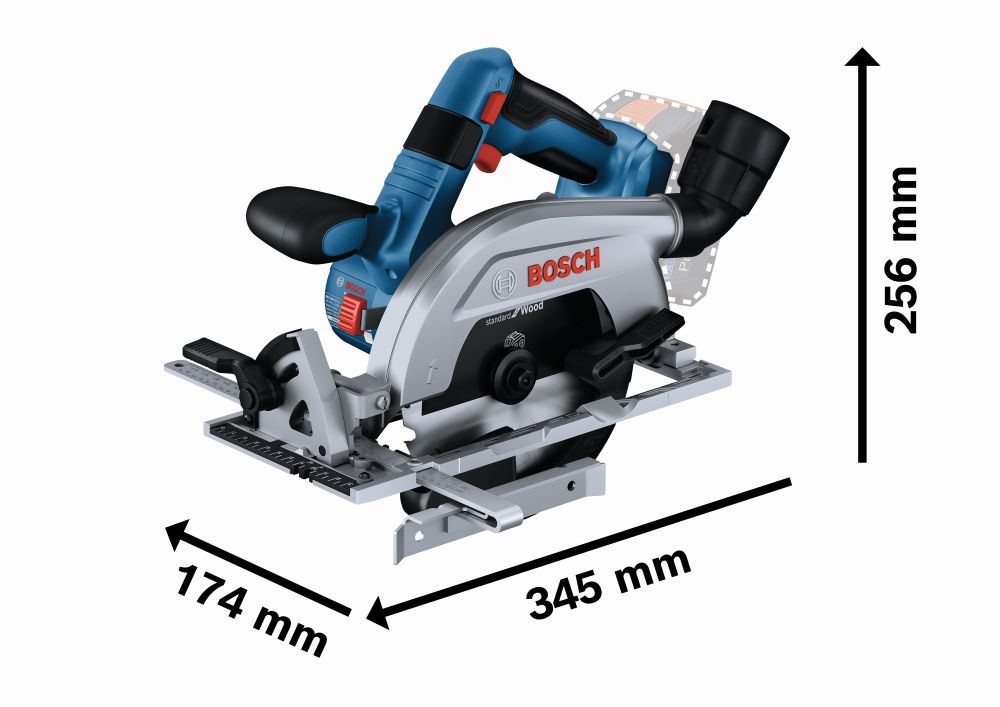 Bosch PRO Akku-Kreissäge GKS 18V-57-2 L Produktbild img3 L