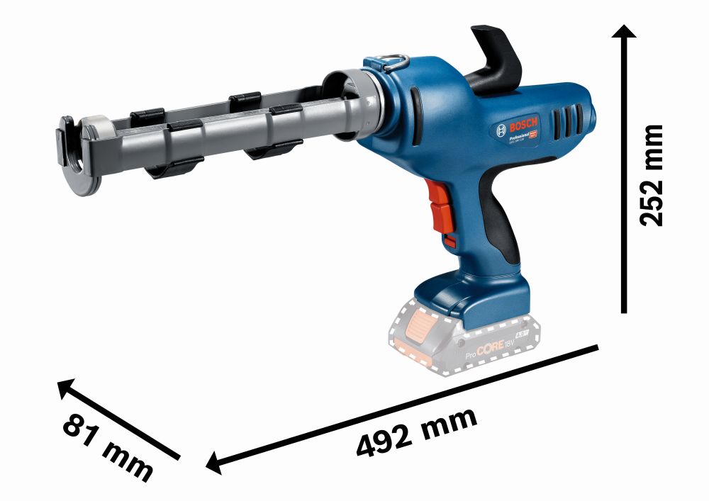 Bosch PRO Akku-Kartuschenpresse GCG 18V-310 Produktbild img3 L