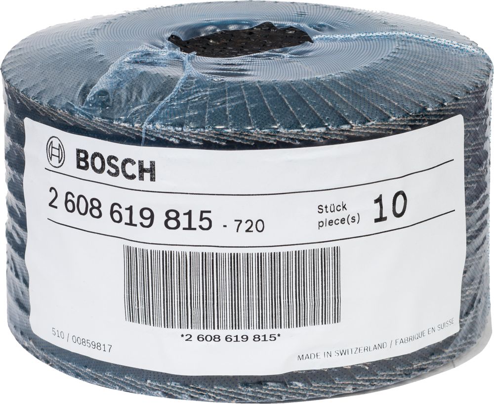 Bosch PRO X-LOCK-Fächerschleifscheibe X551, Expert for Metal, K: 40, 125 mm Produktbild img2 L