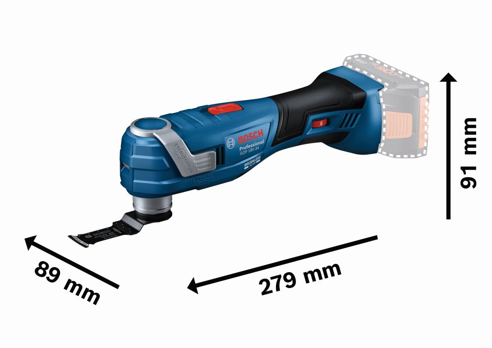 Bosch PRO Akku-Multi-Cutter GOP 18V-34 in L-BOXX Produktbild img3 L