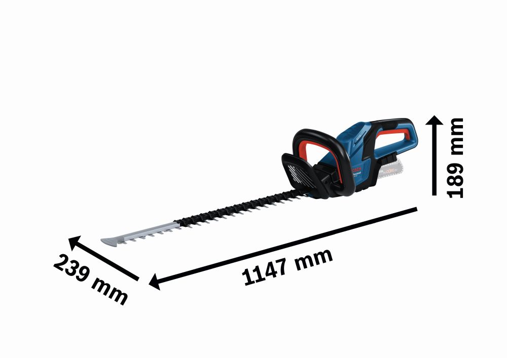 Bosch PRO Akku-Heckenschere GHE 18V-60 Produktbild img3 L