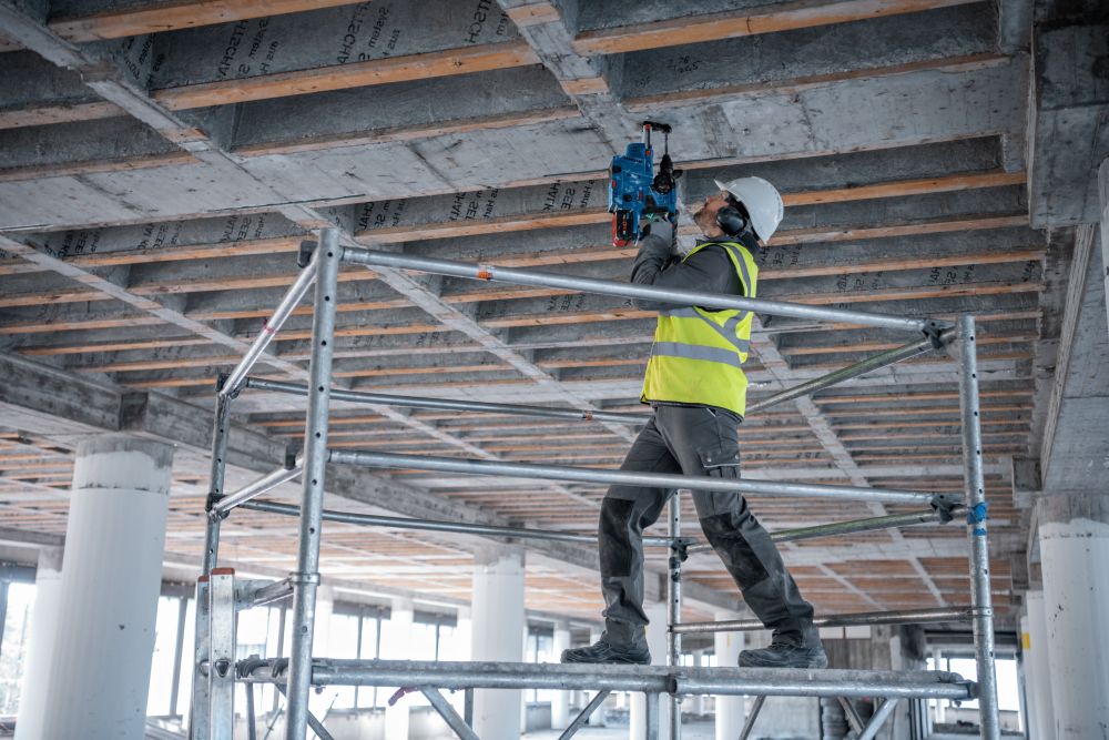 Bosch PRO Akku-Bohrhammer mit SDS plus GBH 18V-28 C in L-BOXX Produktbild img4 L