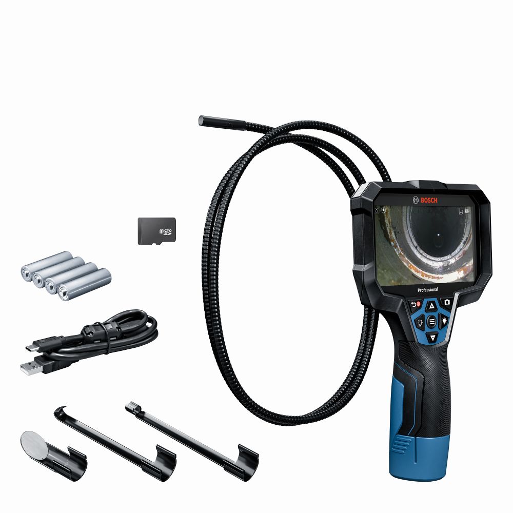 Bosch PRO Inspektionskamera GIC 12V-5-27 C, 4 x 1,5 V-LR6-Batterie (AA) Produktbild img1 L