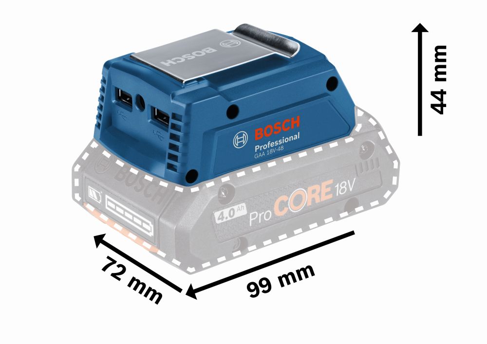 Bosch PRO Ladegerät GAA 18V-48 Produktbild img3 L