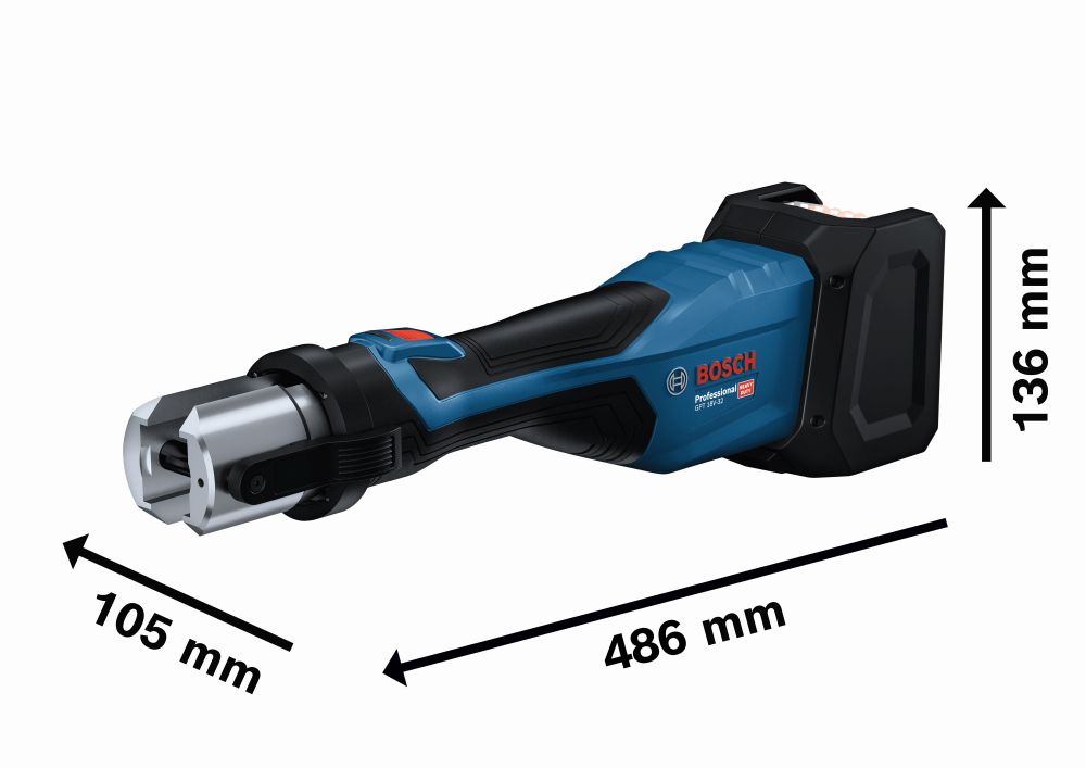Bosch PRO Akku-Presswerkzeug GPT 18V-32, 1 x XL-BOXX Produktbild img3 L
