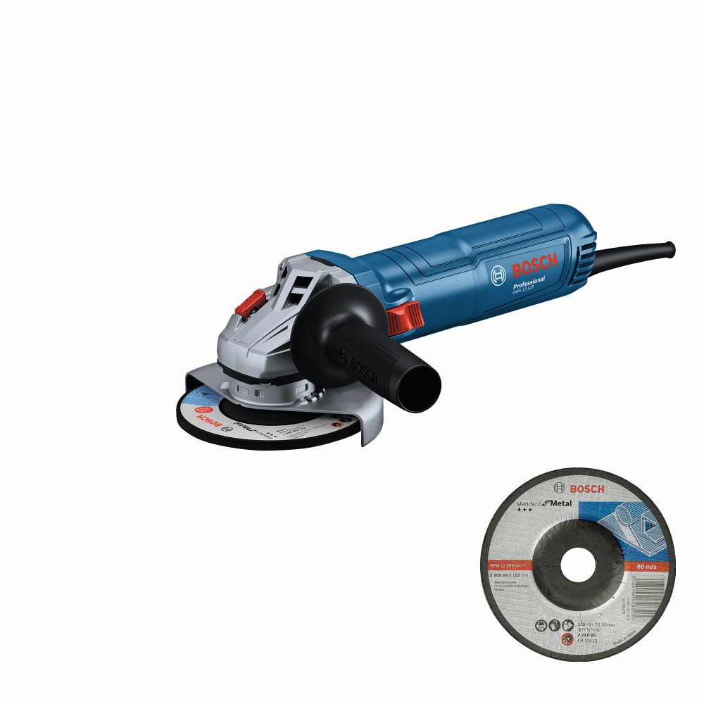 Bosch PRO Winkelschleifer GWS 12-125 im Handwerkerkoffer Produktbild img1 L
