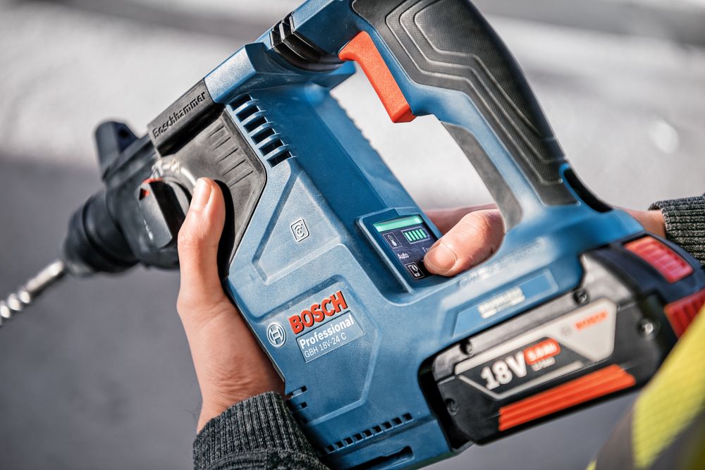 Bosch PRO Akku-Bohrhammer mit SDS plus GBH 18V-24 C in L-BOXX Produktbild img7 L
