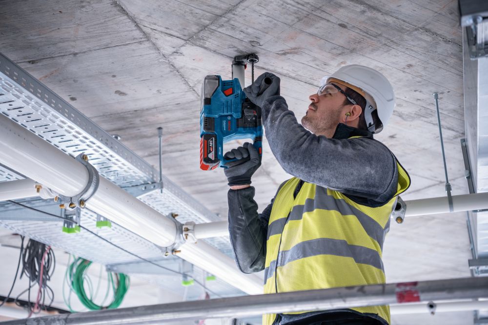 Bosch PRO Akku-Bohrhammer mit SDS plus GBH 18V-22 in L-BOXX 136 Produktbild img7 L