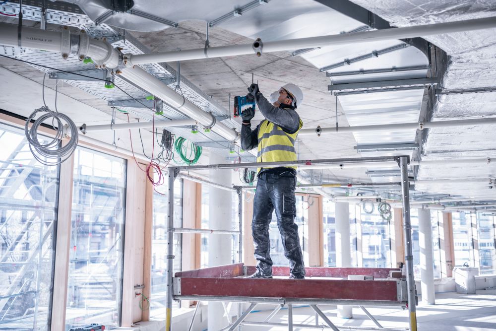 Bosch PRO Akku-Bohrhammer mit SDS plus GBH 18V-22 in L-BOXX 136 Produktbild img4 L