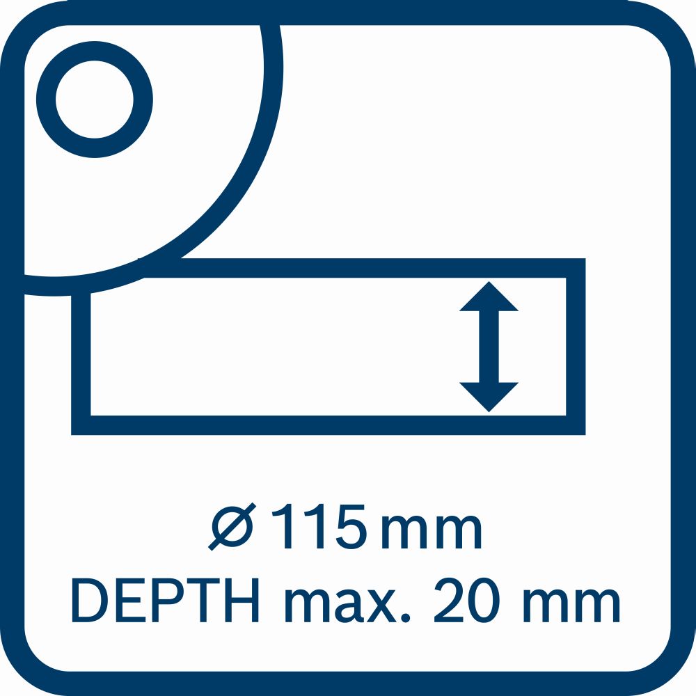Bosch PRO Absaughaube Full Cover GDE 115/125 FC-T, Systemzubehör Produktbild img11 L