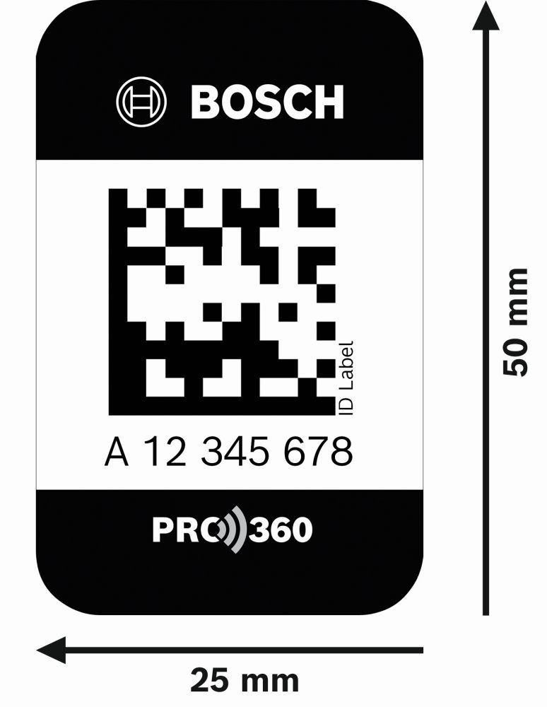 Bosch PRO Serviceleistung ID Label groß 50 Produktbild img3 L