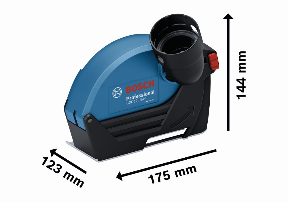Bosch PRO Absaughaube Easy-Adjust GDE 125 EA-T, Systemzubehör Produktbild img2 L