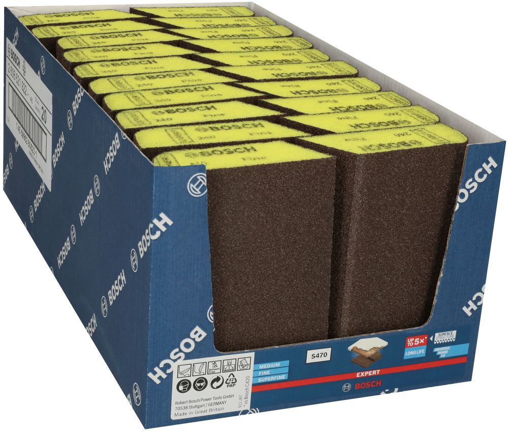 Bosch EXPERT S470 Combi Schleifblock, Fein Produktbild img2 L