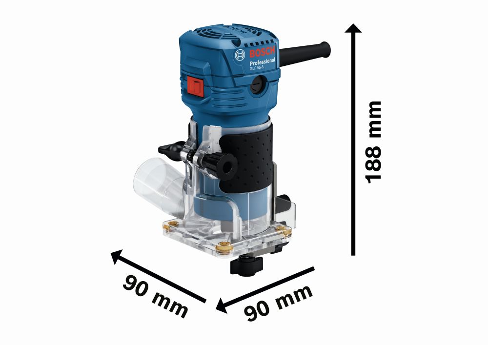 Bosch PRO Kantenfräse GLF 55-6 Produktbild img3 L