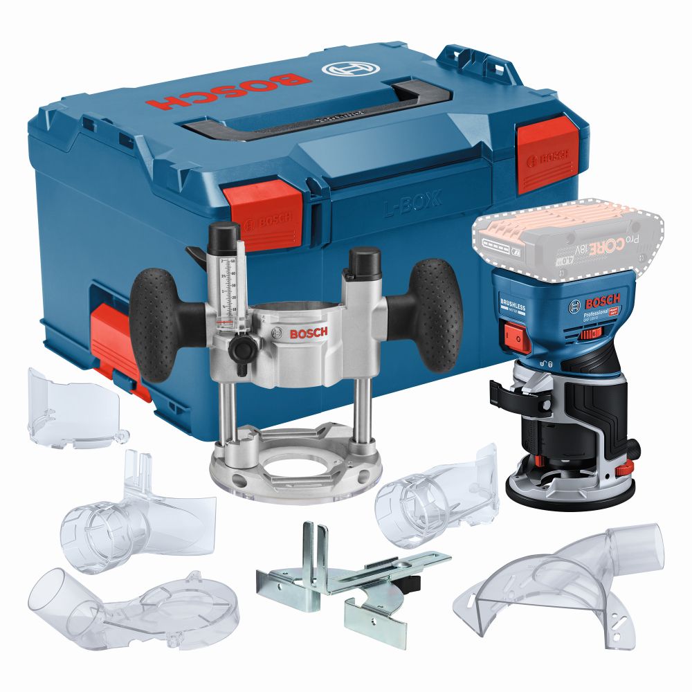 Bosch PRO Akku-Kantenfräse GKF 18V-8, Taucheinheit TE 600 in L-BOXX 238 Produktbild img1 L