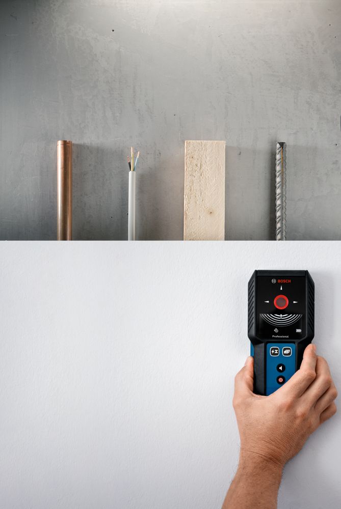 Bosch PRO Ortungsgerät GMS 120-27, BA 3.7V 1.0Ah A + USB-C®-Kabel Produktbild img4 L
