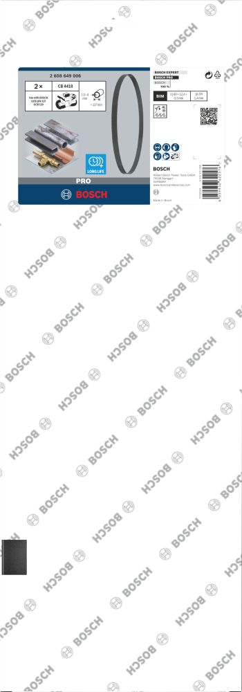 Bosch PRO CB4418 Bandsägeblatt, 1140 mm, 2-tlg. Produktbild img2 L