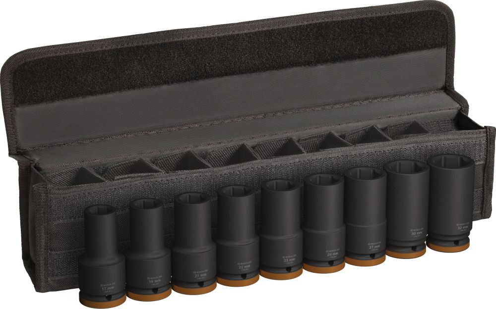 Bosch PRO Impact Steckschlüsselsatz Set, 3/4", tief, 9-tlg. Produktbild img2 L