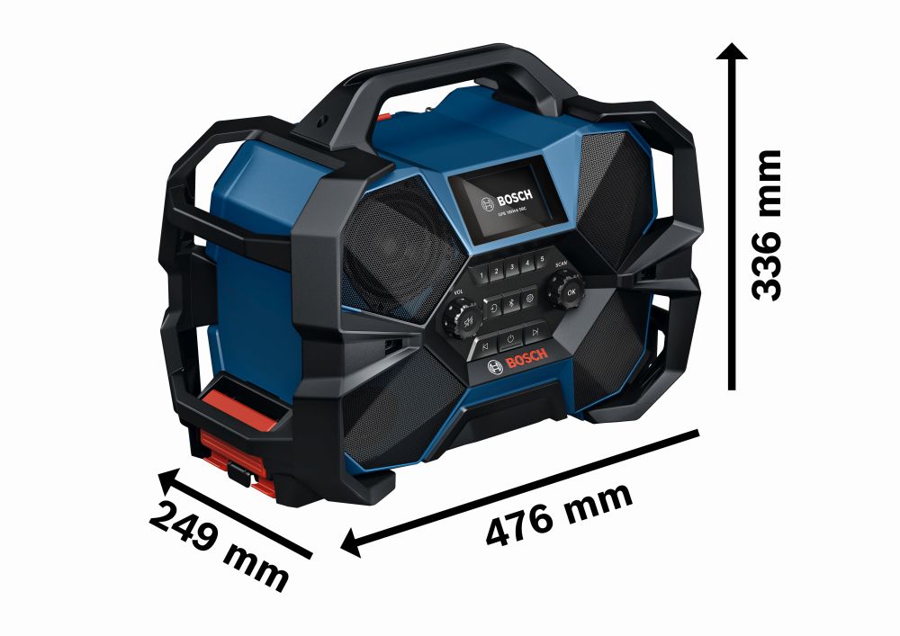 Bosch PRO Radio GPB 18VH-6 SRC Produktbild img3 L