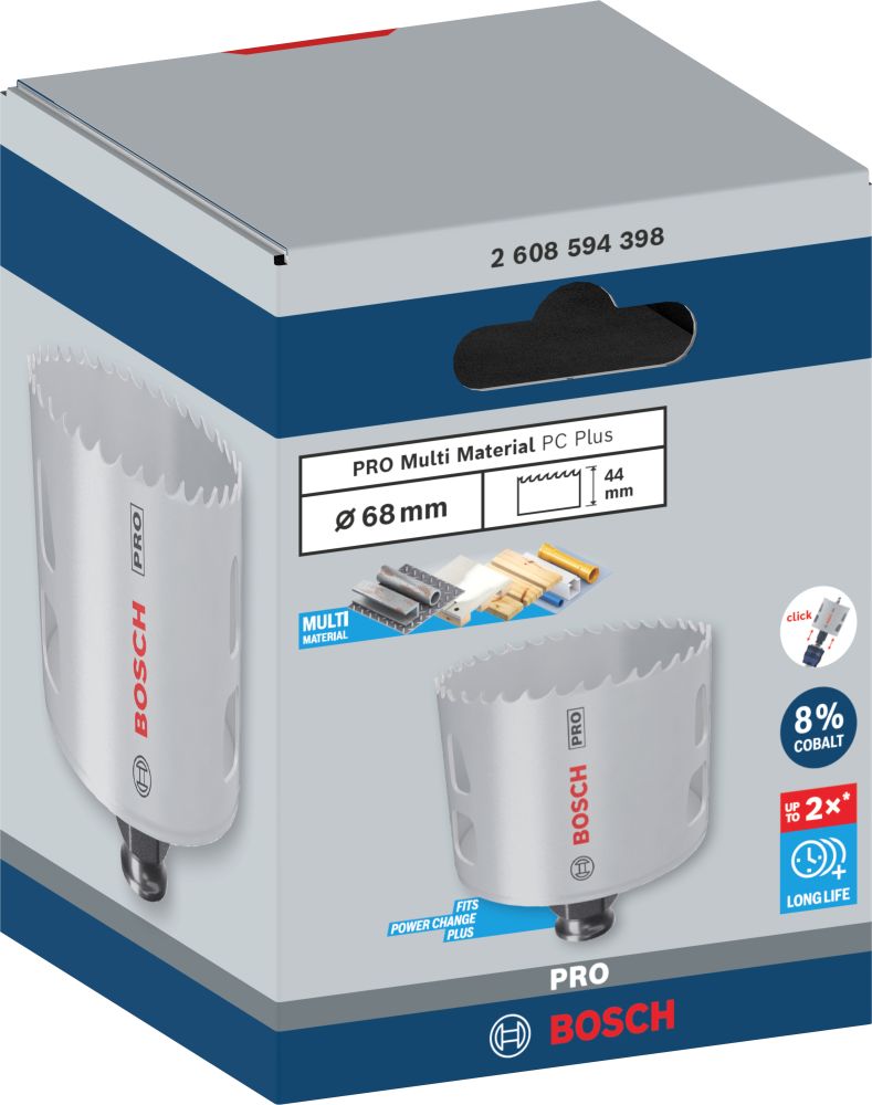 Bosch PRO Multi Material PC Plus Lochsäge, 68 mm Produktbild img3 L