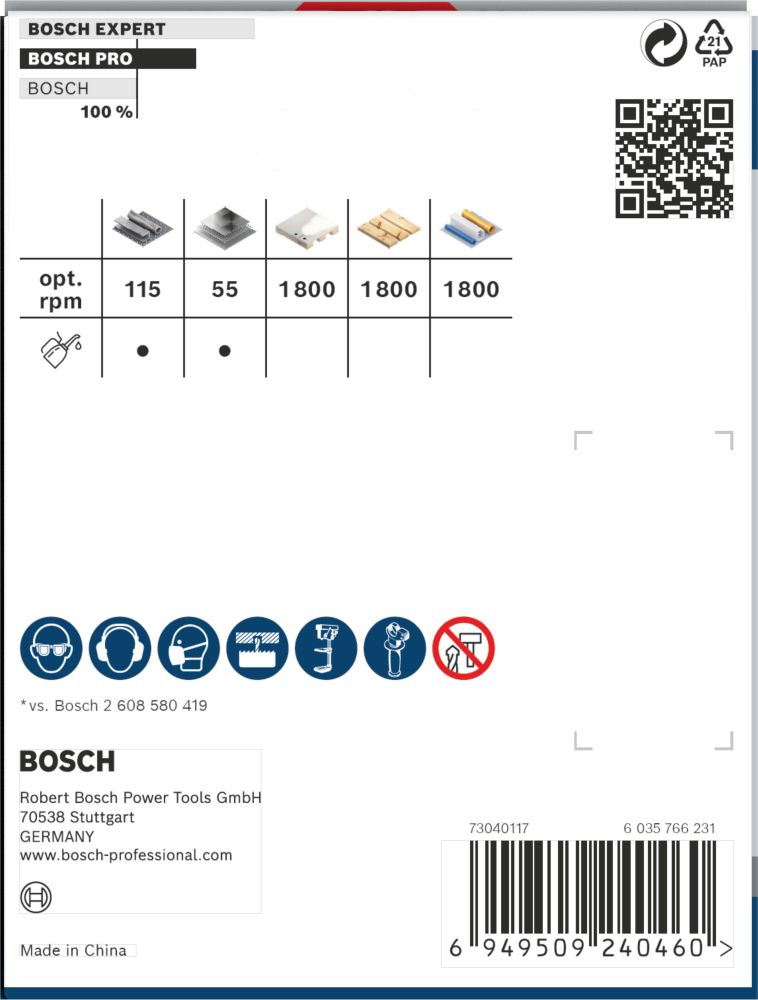 Bosch PRO Multi Material PC Plus Lochsäge, 76 mm Produktbild img4 L