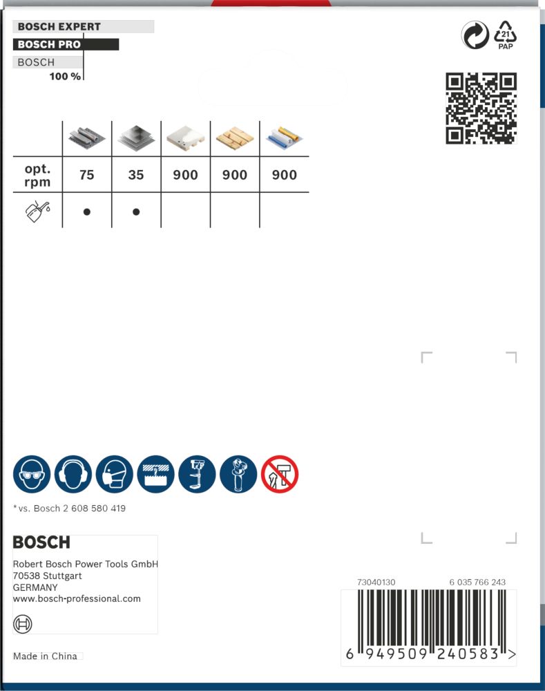 Bosch PRO Multi Material PC Plus Lochsäge, 114 mm Produktbild img4 L