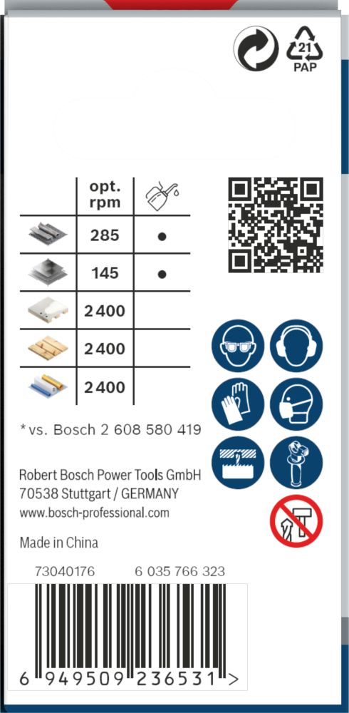 Bosch PRO Multi Material Lochsäge, 30 mm, mit Gewinde Produktbild img4 L