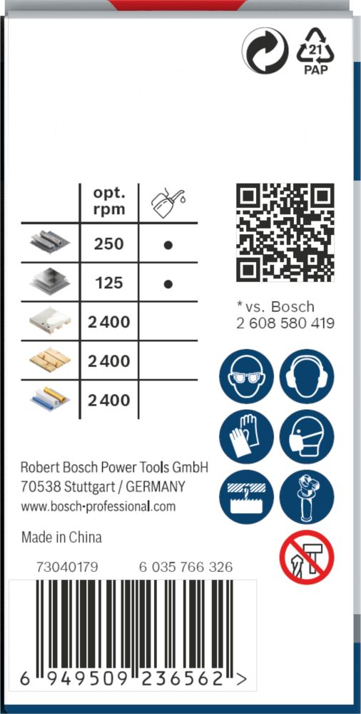 Bosch PRO Multi Material Lochsäge, 35 mm, mit Gewinde Produktbild img4 L