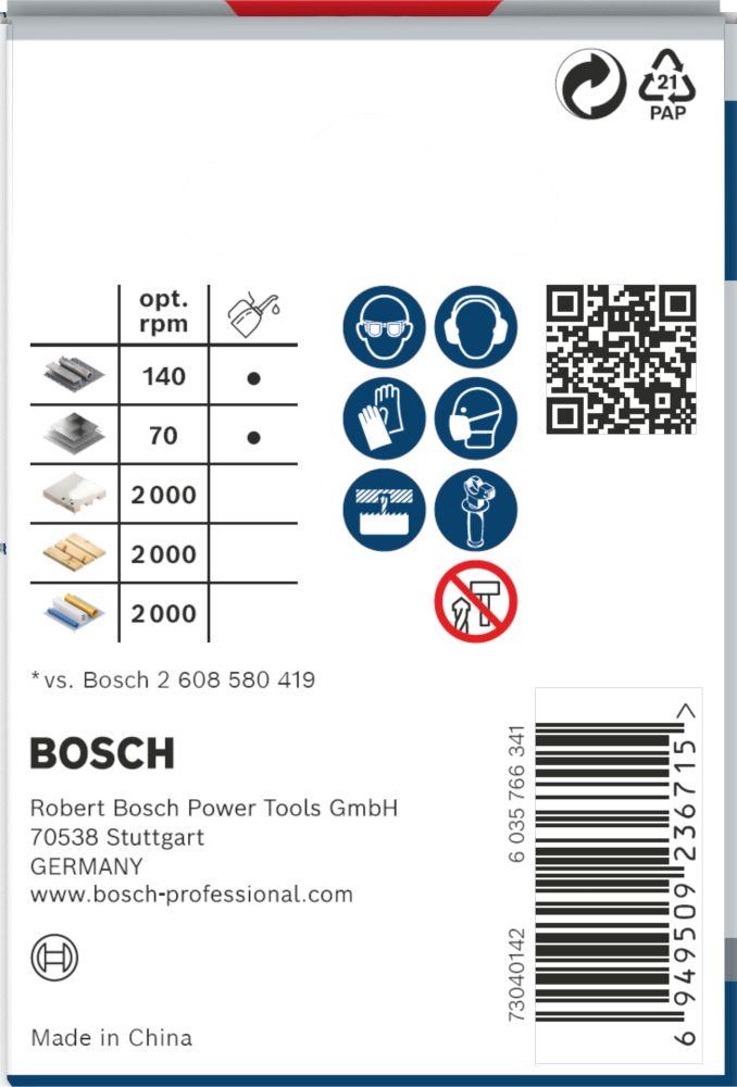 Bosch PRO Multi Material Lochsäge, 60 mm, mit Gewinde Produktbild img4 L