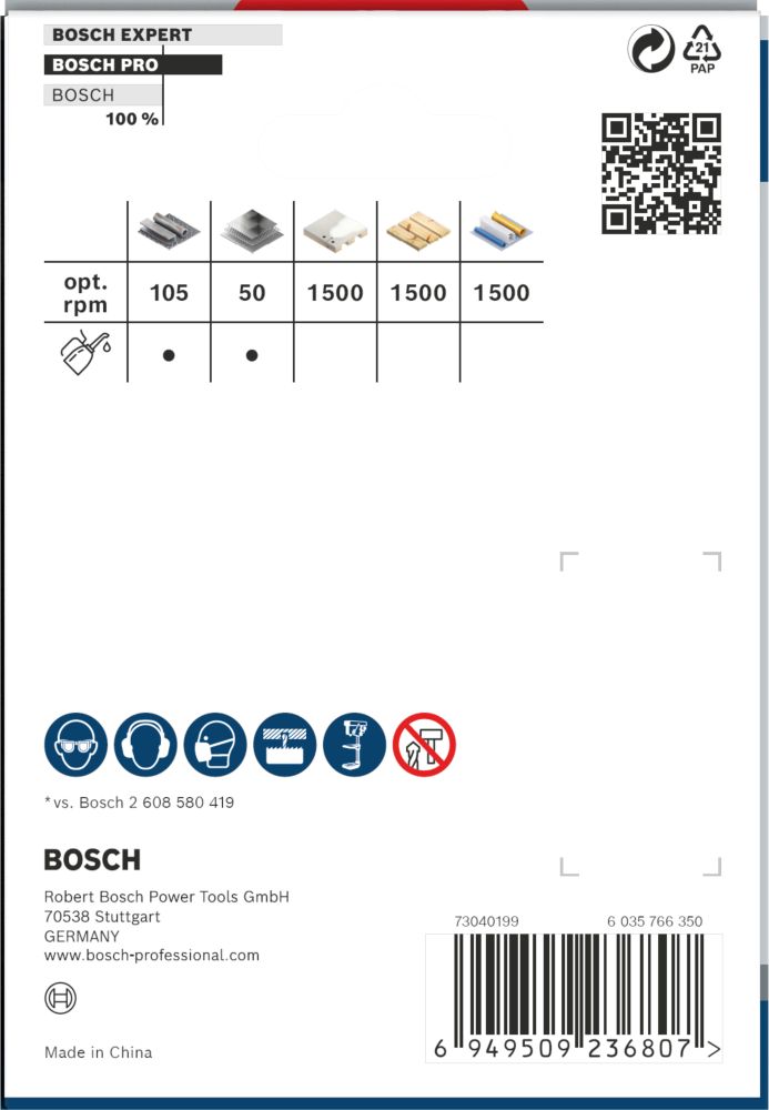 Bosch PRO Multi Material Lochsäge, 83&nbsp;mm, mit Gewinde Produktbild img4 L