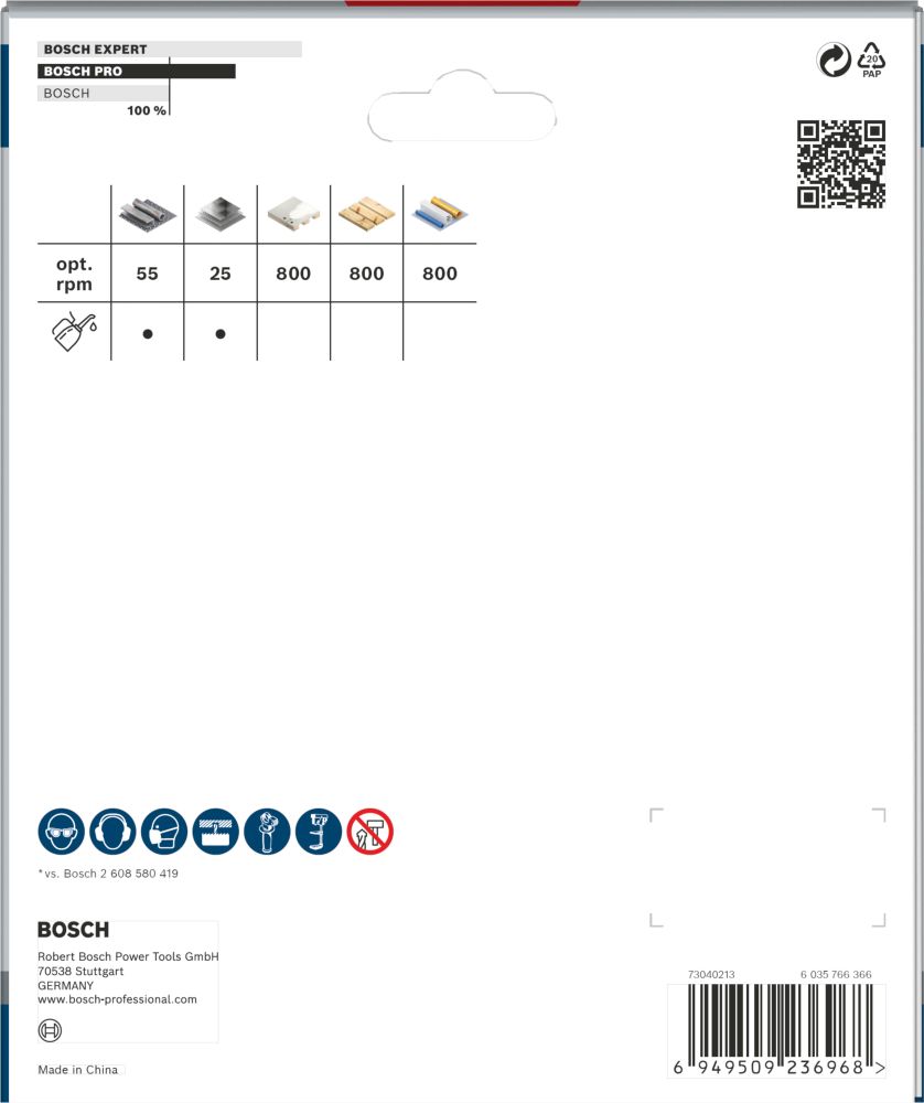 Bosch PRO Multi Material Lochsäge, 152 mm, mit Gewinde Produktbild img4 L