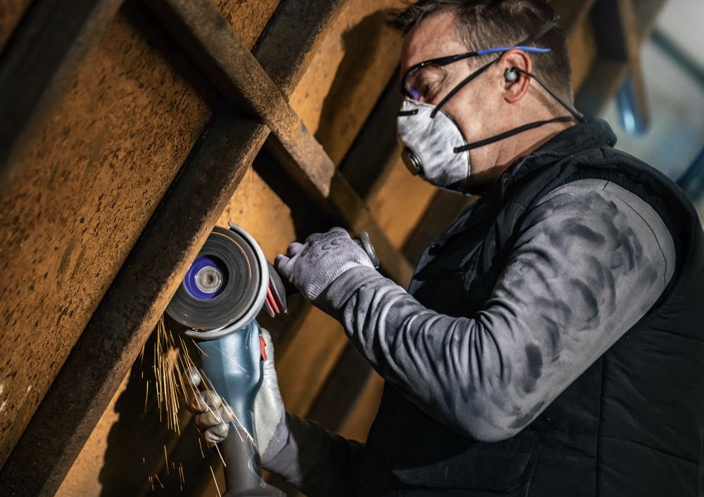 Bosch PRO N377 Reinigungsscheibe, 125 mm, 22.23 mm, X-Lock Produktbild img7 L
