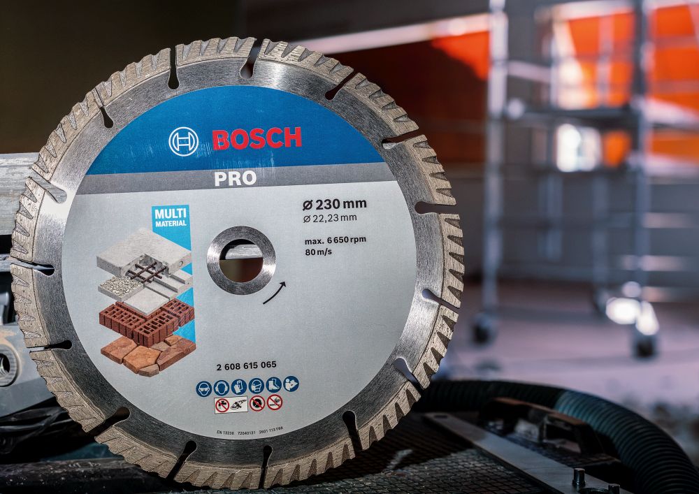 Bosch PRO Multi Material Diamanttrennscheibe, 230 x 22,23 mm Produktbild img10 L