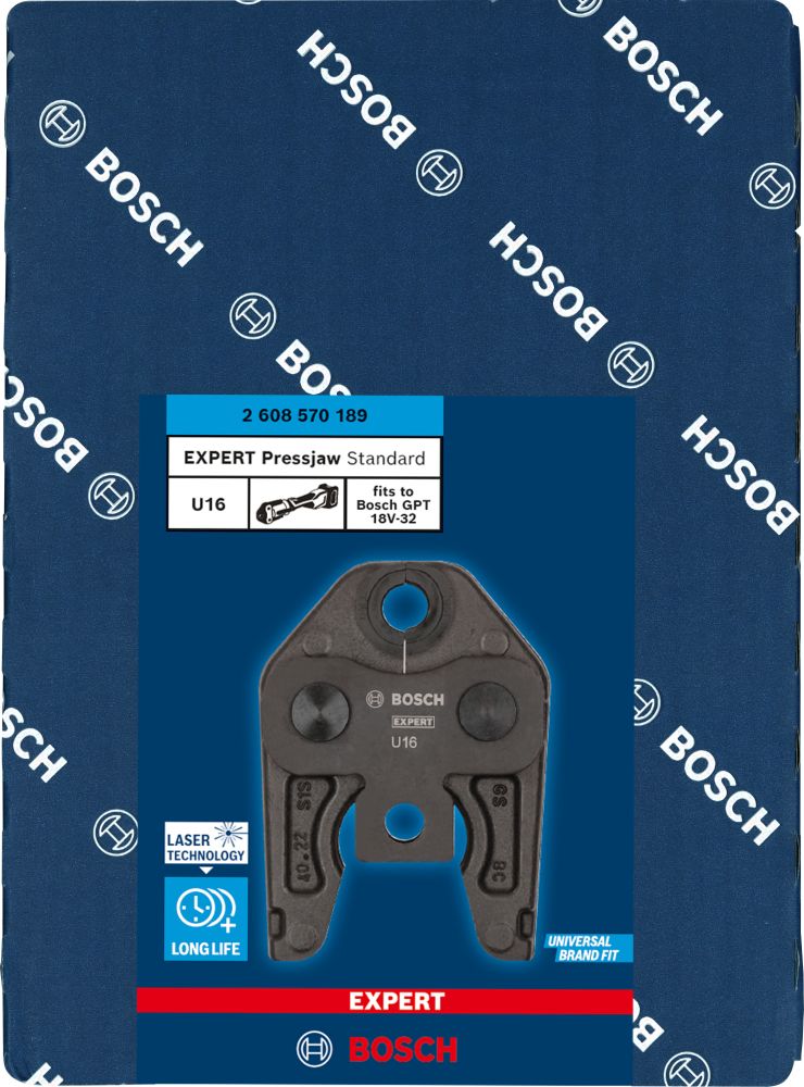 Bosch EXPERT Standard Pressbacke, U16 Produktbild img3 L