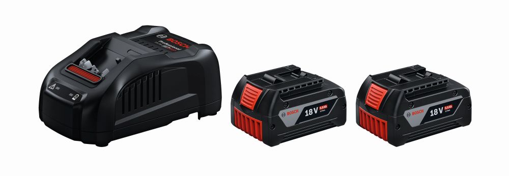 Bosch PRO Starter-Set 2 x GBA 18V 5.0Ah + GAL 1880 CV Produktbild img2 L