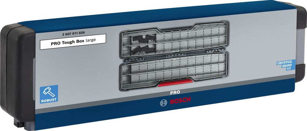 Bosch PRO Tough Box Large für Zubehör, 50 x 120 x 355 mm Produktbild img2 L