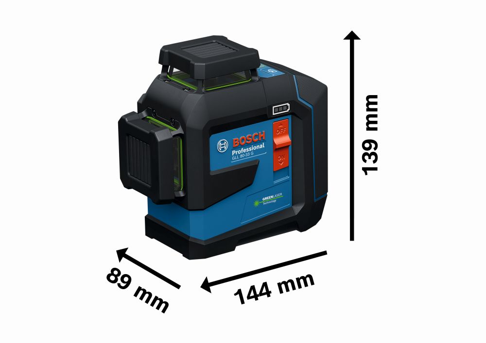 Bosch PRO Linienlaser GLL 80-33 G Produktbild img3 L