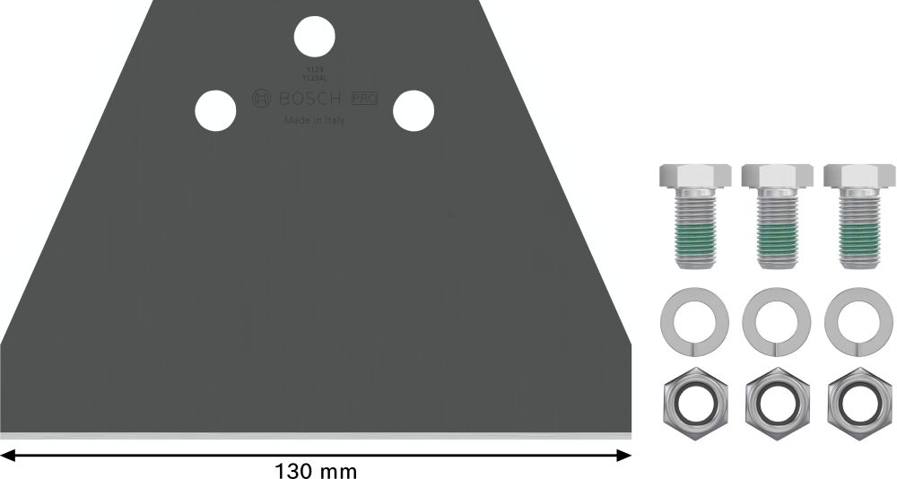 Bosch PRO SDS plus Bodenschaber Ersatzset, 130 mm Produktbild img3 L