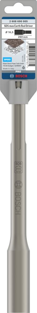 Bosch PRO SDS max Einschlaghilfe für Stahlstangen, 16,5 x 260 mm Produktbild img2 L