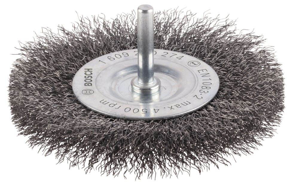 Bosch PRO Metal clean Scheibenbürste, zylindrischer Schaft, 100 x 0,2 mm Produktbild img1 L