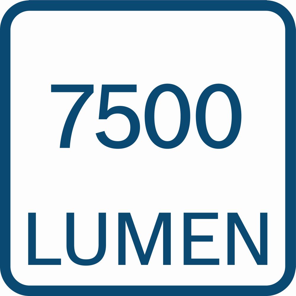 Bosch PRO Akku-Bauleuchte GLA 18VH-7500 + Kaltgerätekabel Produktbild img9 L