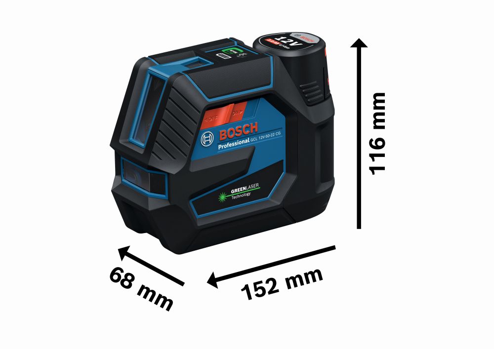 Bosch PRO Kombilaser GCL 12V-50-22 CG Produktbild img3 L
