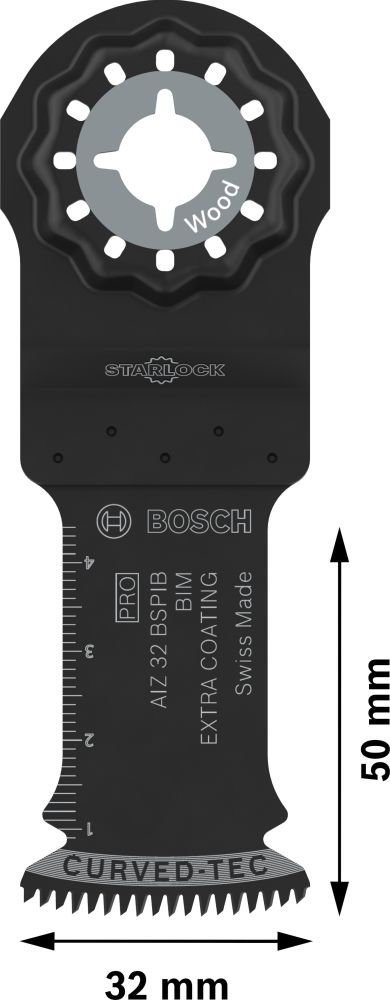 Bosch PRO AIZ 32 BSPIB Blatt für Multifunktionswerkzeuge, 32 x 50 mm Produktbild img4 L