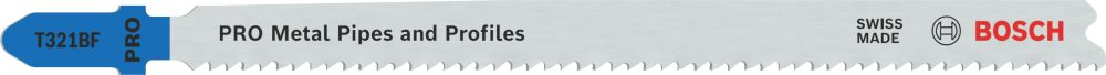 Bosch PRO Metal Pipes and Profiles T321BF Stichsägeblatt, 132 mm, 5-tlg. Produktbild img1 L