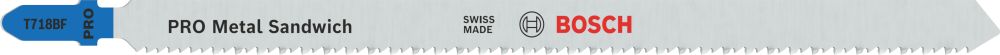 Bosch PRO Metal Sandwich T718BF Stichsägeblatt, 180 mm, 5-tlg. Produktbild img1 L