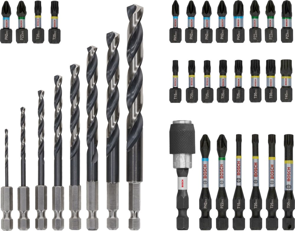 Bosch PRO Impact Metal Set, Display, 6 x 35-tlg Produktbild img1 L