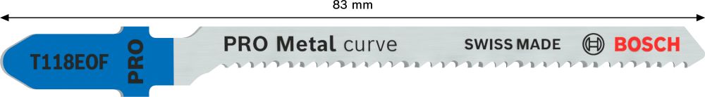Bosch PRO Metal curve T118EOF Stichsägeblatt, 83&nbsp;mm, 5-tlg. Produktbild img4 L